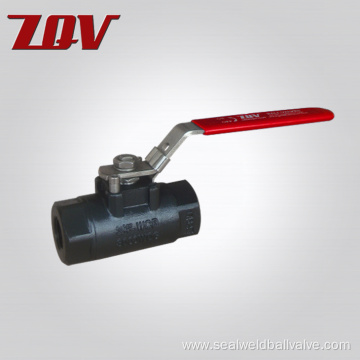 2PC Seal Welded Threaded Ball Valve 3000 PSI